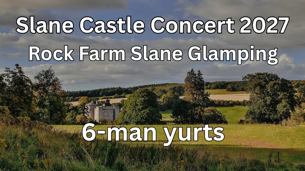 6 Person Yurt at Rock Farm Slane