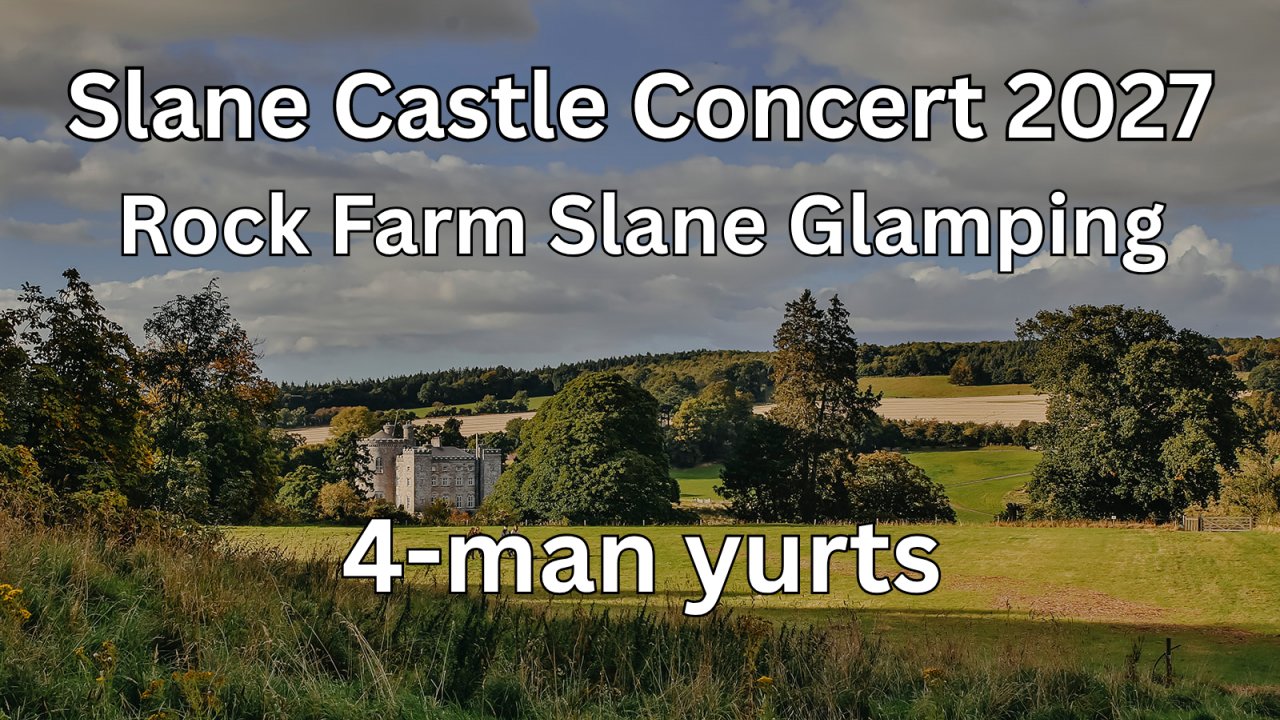 4 Person Yurt at Rock Farm Slane