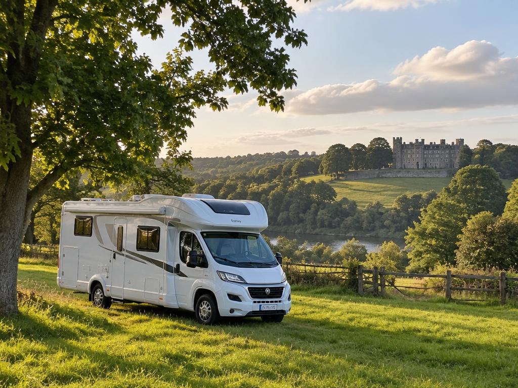 Motor Home Pitch at Rock Farm Slane